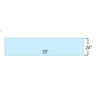 Support Surfaces for GE 9800 Table Support Surface for GE 9800 Table, Basic, 73"x24"x2" - 910423NBW