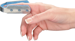 DeRoyal Fold Over Lightweight Aluminum Finger Splints - Case of 12