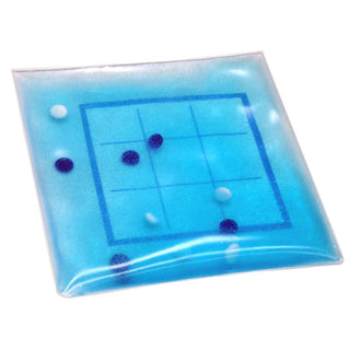 SkiL-Care Geriatric Sensory Stimulation Gel Pad Tic-Tac-Toe, Clear - 914516