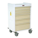 Harloff MRI Cart, Key Lock 7-Drawer MRI Cart, Key Lock, Yellow - 921150/YEL/NA