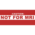 Alimed MRI Safe and Caution Stickers Labels, Green MRI Safe, 25/pk (12 sm., 7 md., 6 lg.) - 921222