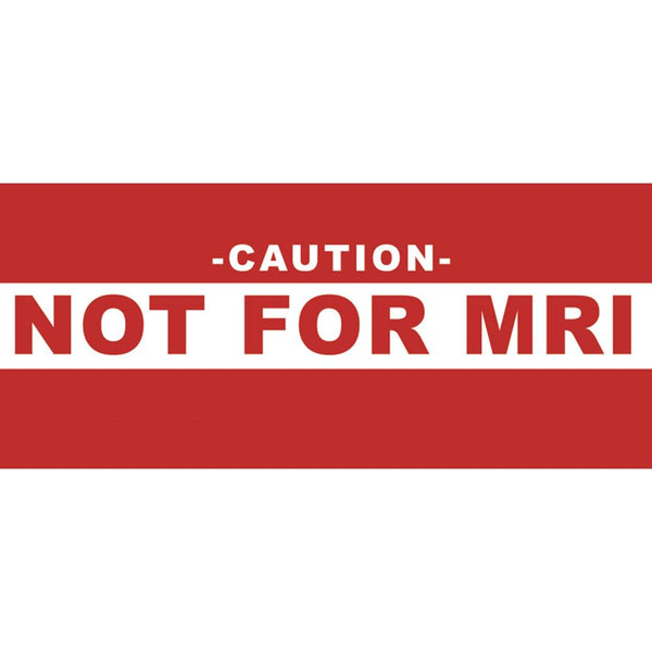 Alimed MRI Safe and Caution Stickers Labels, Green MRI Safe, 25/pk (12 sm., 7 md., 6 lg.) - 921222