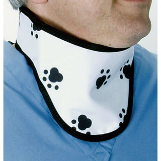 Alimed Paw Print Thyroid Shield Paw Print Thyroid Shield, Lightweight - 921575