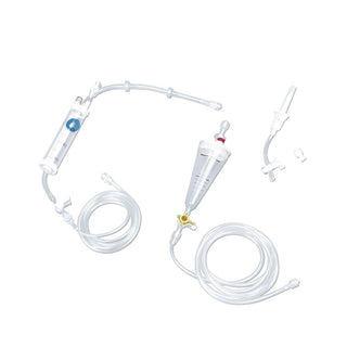 DeRoyal Contrast Saver Set Mini Spike w/Vented 3" Tube and Stopcock, cs/10 - 921890