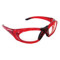 Alimed Medium Ultralite Wraparound Radiation Protection Glasses Med. Ultralite Wraparound, Silver - 922155/SILV/NA