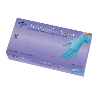 Medline Accutouch Powder-free Nitrile Exam Gloves Accutouch Powder-free Nitrile Exam Gloves, X-Large - 922548