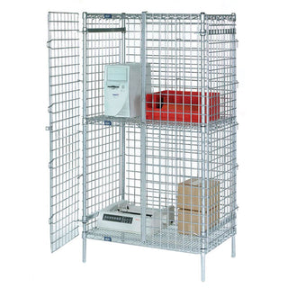 Nexel Wire Security Shelving Units Optional Interior Shelves for Poly-Z-Brite Security Trucks, 36"W x 24"D - 922897