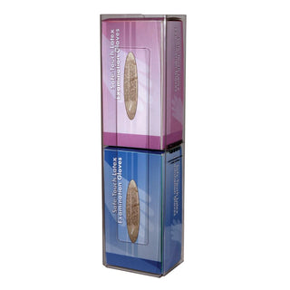 Bowman Space Saver Glove Dispensers, Plexiglas Double Space Saver Glove Dispenser, Plexiglas - 923133
