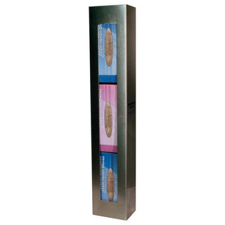 Bowman Space Saver Glove Dispensers, Stainless Steel Triple Space Saver Glove Dispenser, Stainless Steel - 923134