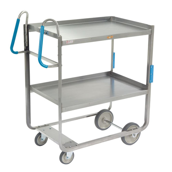 Lakeside Ergo-One Heavy-Duty and Tough Transport Utility Carts Ergo-One Cart, 2 Shelf, 1000 lb cap., Tough Transport, Model 7140 - 924438