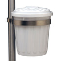 Phlebotomy Workstation Cart and Accessories Replacement Stainless Steel Pole - 924469
