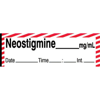 Alimed Neostigmine Labels, Tape Roll or Pre-Cut Roll Neostigmine Labels, Pre-Cut Roll, Standard - 924563/NA/PRE