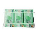AliMed Wire Glove Dispensers, Vertical Wire Glove Dispenser, Triple, Vertical - 924747