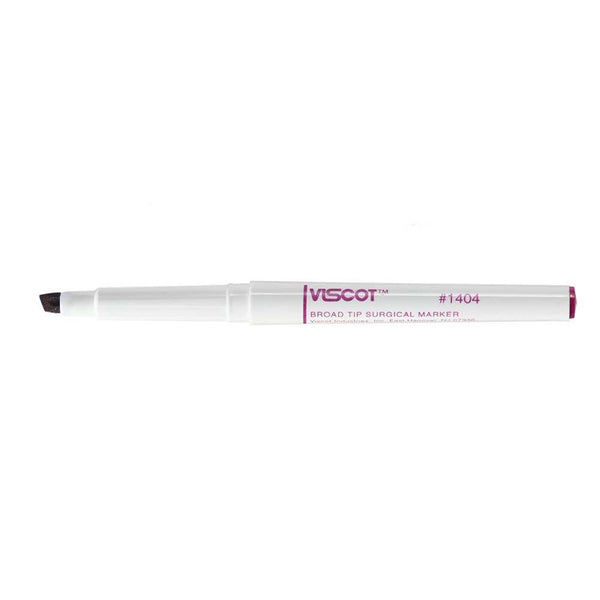 Viscot Precision Skin Markers Viscot Precision Surgical Skin Marker: Fine/Reg Tip with Label & Ruler, Sterile, Purple - cs/100 - 924765