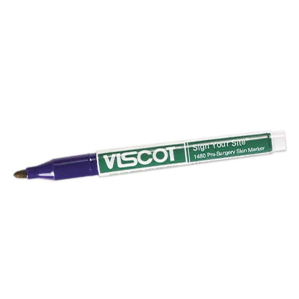 Viscot Sign-Your-Site Pre-Surgery Skin Markers Viscot "Sign Your Site" Surgical Site Marking Pen, Nonsterile, Purple, cs/100 - 924771
