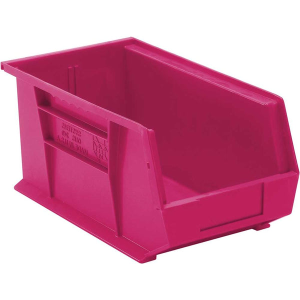 Quantum Ultra Stack and Hang Bins Bin, 18"W x 9"H x 8-1/4"D, 6/cs, Blue - 925086/BLUE/NA