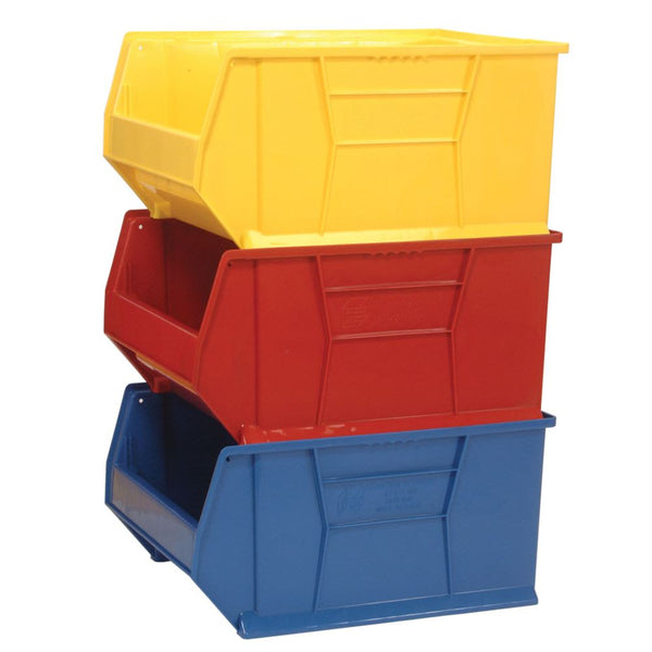Quantum Hulk Containers Mobile Hulk Container, 16-1/2"W x 11"H x 23-7/8"D, Yellow - 960528/YELLOW/NA
