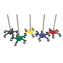 Color-Coded Weighted IV Poles IV Pole, Charcoal, 4 Hooks - 925518/CHAR/NA