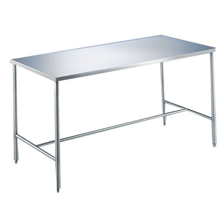 Blickman Work Tables Work Table, 80"W x 36"H x 36"D, Shelf - 925646