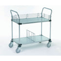 Nexel Stainless O.R. Utility Carts Nexel Stainless OR Utility Cart, 3 Shelves, 48"W x 24"H - 926080