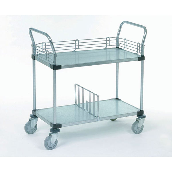 Nexel Stainless O.R. Utility Carts Shelf Ledges, 48" - 926084