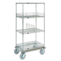 Nexel Dolly Trucks Nexel Dolly Base Truck, Chrome, 36"W x 18"D - 926085