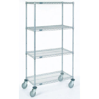 Nexel Dolly Trucks Nexel Dolly Base Truck, Stainless Steel, 48"W x 24"D - 926100