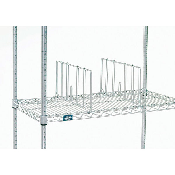 Nexel Dolly and Caster Truck Accessories 24" Chrome Shelf Divider - 926111