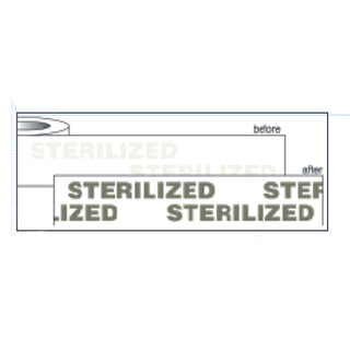 Alimed Versatile Tape Label, Sterilized, Yellow - 926365/YELL/NA