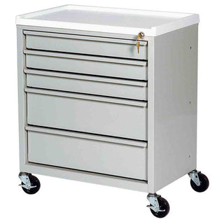 Harloff 5-Drawer Economy Treatment Cart 5-Drawer Economy Treatment Cart, Mauve - 926493/MAUVE/NA