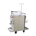 Harloff Classic Pediatric ER Cart Classic Pediatric Cart, Red - 926536/RED/NA