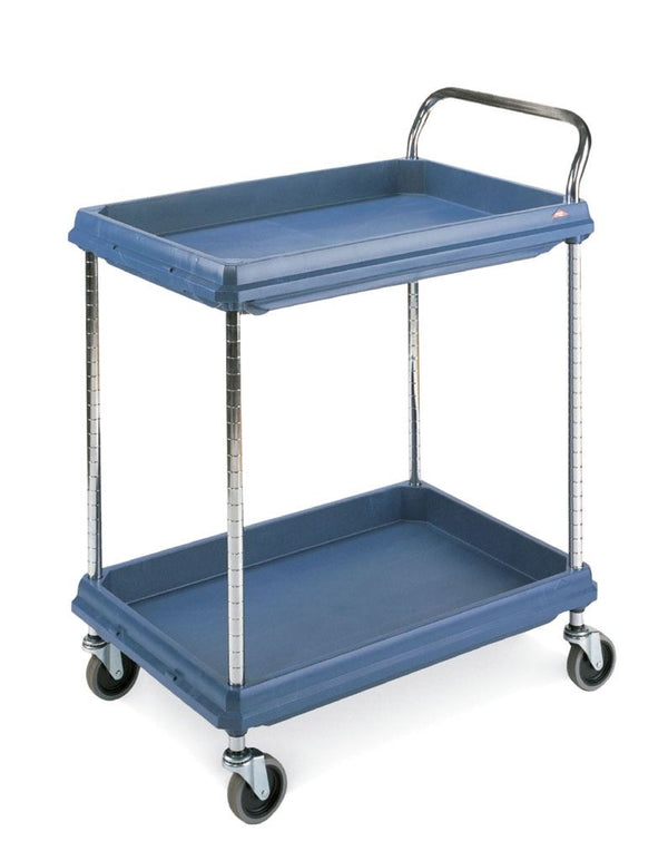 Metro BC Deep Ledge Carts Deep Ledge Cart, 3 Shelves, Grey - 926603/GREY/NA