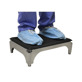 GelPro NewLife Eco-Pro Reusable Surgical Comfort Stool Mat Reusable Stepstool Mat, Black - 926722