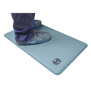 GelPro Disposable Surgical Comfort Floor Mat Disposable Floor Mat, Columbia Blue, 18" x 30", 5/cs - 926724