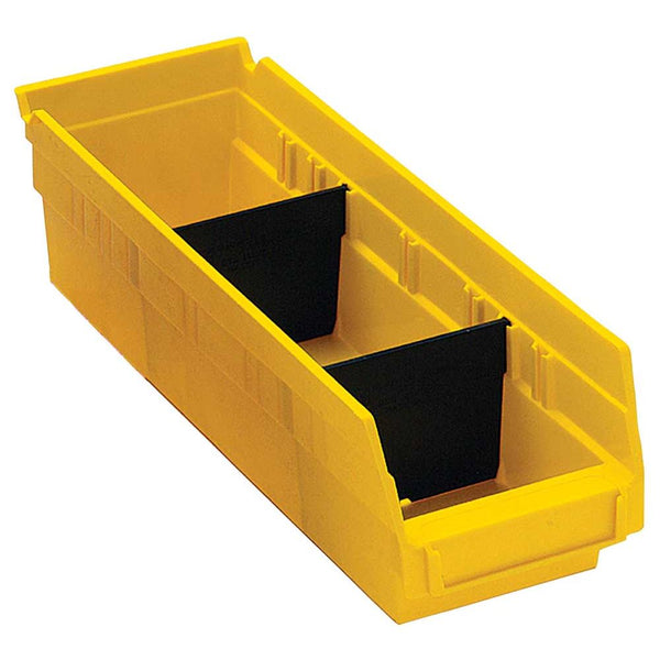 Quantum Economy Shelf Bin Accessories Bin Cups, 5-1/8"W x 2-3/4"D, 48/pk - 960616