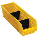 Quantum Economy Shelf Bin Accessories Label Holders, 10 Degree Angle, 4"Wx2-1/2"H, cs/24 - 926775