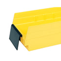 Quantum Economy Shelf Bin Accessories Bin Cups, 5-1/8"W x 2-3/4"D, 48/pk - 960616