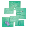 Hands-Free Transfer Disposable Magnetic Drapes Disposable Magnetic Drape, Large, 10" x 16", Stays, cs/30 - 930246