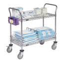 Nexel Wire Carts Nexel Wire Carts, 2 Shelves, 48"W x 24"D - 930639