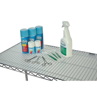 AliMed Antimicrobial Shelf Mats Antimicrobial Shelf Mat, 48"W, cs/6 - 93914806