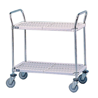 Nexelite Utility Cart Nexelite Utility Cart, Two Shelves, 48"W x 39"H x 18"D - 931150
