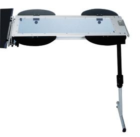 Alimed Rycor Aluminum Rail Mount Armboard Table Pad for Model 3100  - 930967/NA/M3100