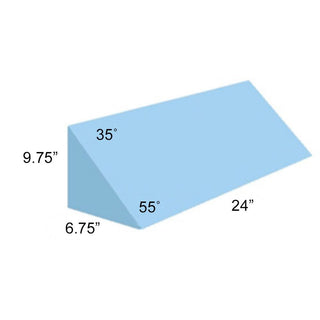 AliMed Double Angle Positioning Wedge, Uncovered Double Angle Positioning Wedge, Uncovered - 931720