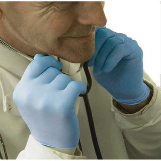 NitriTech Powder-Free Nitrile Exam Gloves 767 Powder-free Nitrile Exam Gloves, Small - 931735