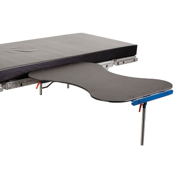 AliMed Hand Tables Rhinoboard Major Procedure, 15"W (narrow end), 26"W (wide end) x 34"L - 932469