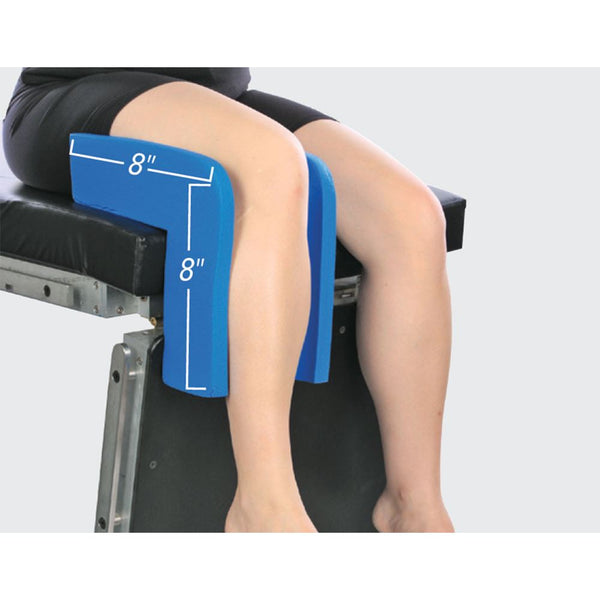 AliMed Vinyl-Coated Well-Leg Holders Vinyl-Coated Well Leg Holder, Short - 931939