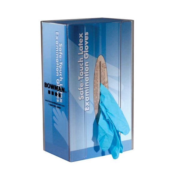 Bowman Glove Box Dispenser, Clear Plexiglas Double Glove Box Dispenser, Clear Plexiglas, cs/6 - 932000