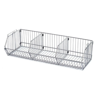 Nexel Wire Bin Shelving Wire Bin, 48"W x 9"H x 20"D - 932053