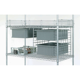 Nexel Wire Shelf Accessories Modu-Box, 11"W x 8"H x 24"D - 932074