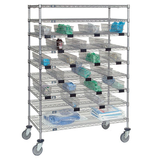 Nexel Catheter Cart Catheter Cart, with Brackets - 932086